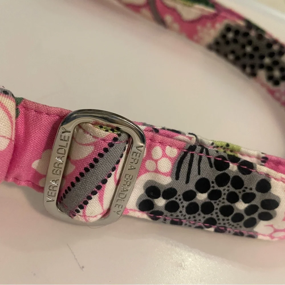 Vera Bradley Pink and Green Floral Shoulder Bag - Picture 3 of 7